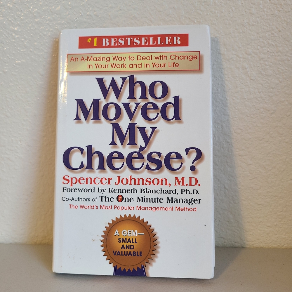 Who Moved My Cheese? by Spencer Johnson - White Cover